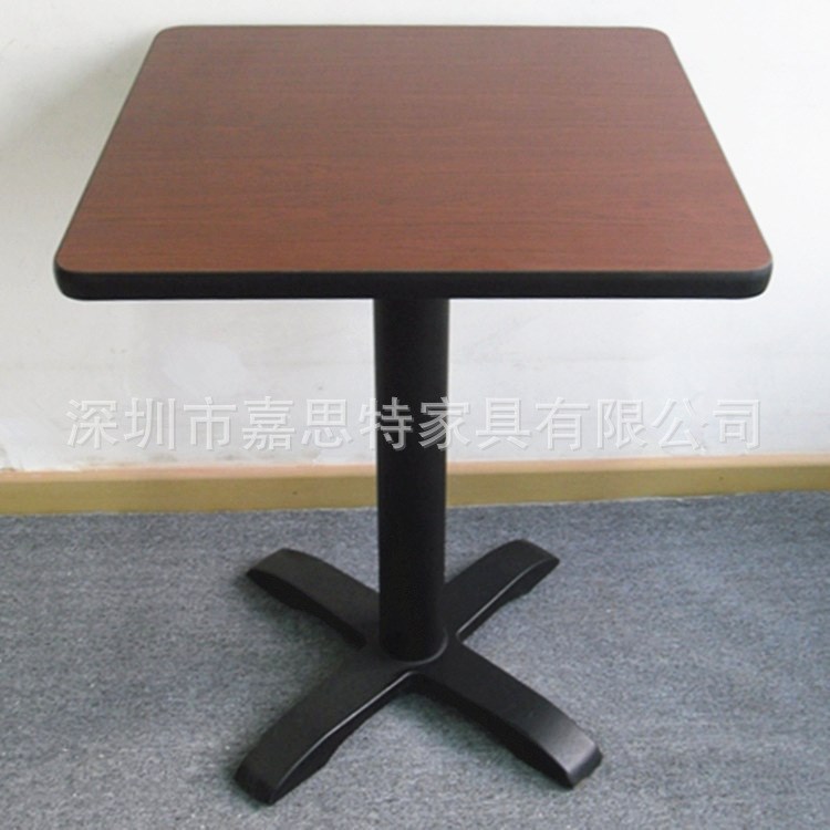 福田羅湖中式快餐桌餐椅價格胡桃木麥肯式餐廳桌椅廠家批發