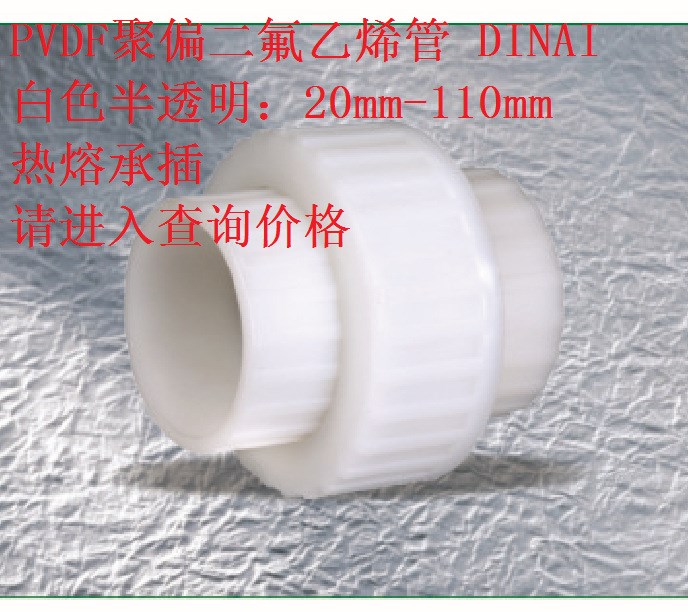 PVDF聚偏二氟乙烯 DINAI PVDF活接 熱熔承插 FPM PVDF由令 國產(chǎn)