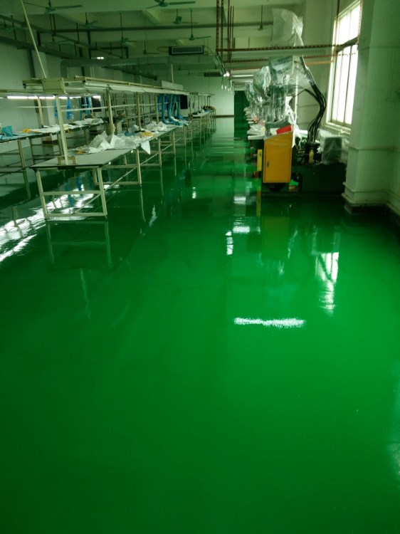 防靜電地坪漆材料廠家批發 達州環氧地板漆工廠耐磨防塵地板漆