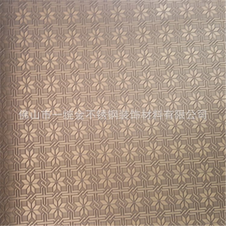廠家直銷304不銹鋼蝕刻板自由紋紅古銅青古銅剪板折彎激光焊接