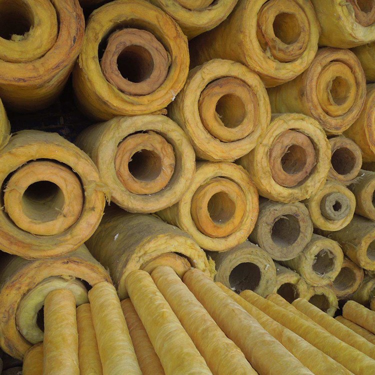 供應華利離心玻璃棉管 防火防水玻璃棉管殼 超細玻璃纖維棉管