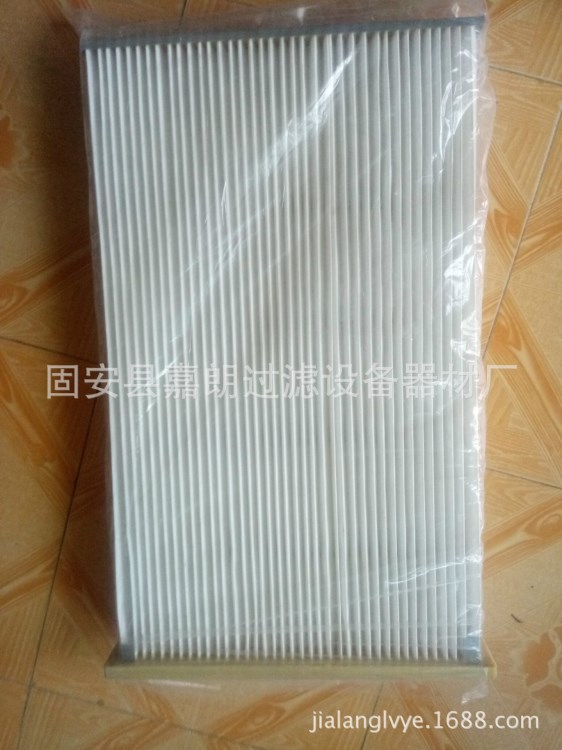 廠家供應(yīng)800*500長方形板框式除塵濾芯濾布