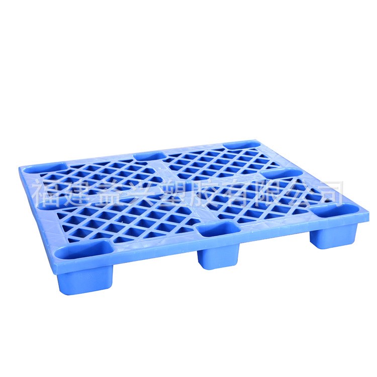 福建廠家直銷 全新料卡板 九腳塑料托盤 塑料出口托盤 倉儲托盤
