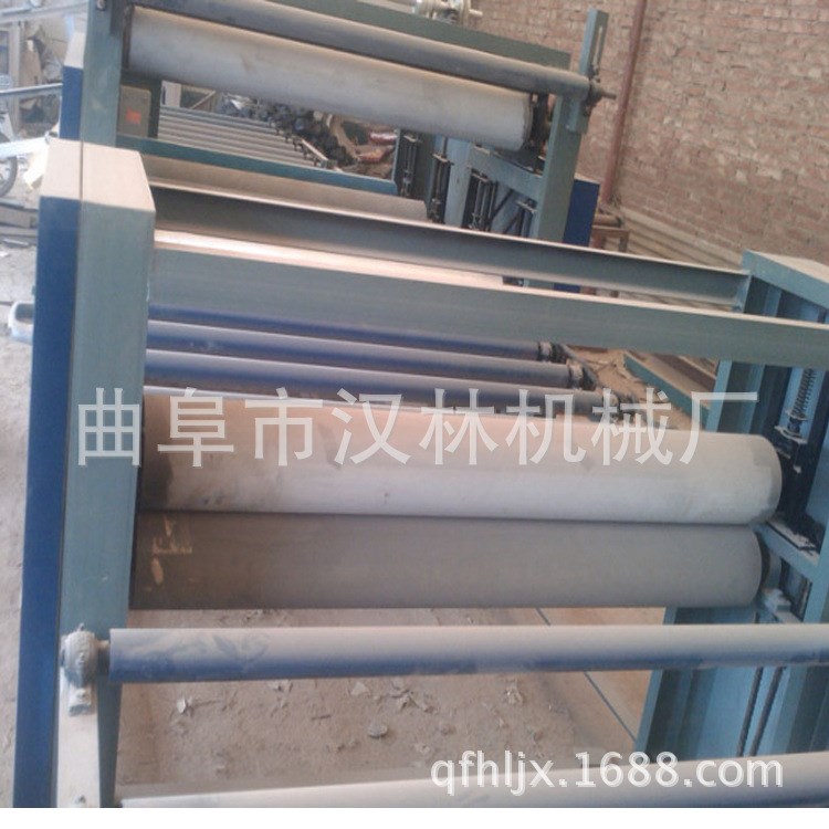 密度板貼面機 PVC石膏板貼面貼紙機 漢林木工機械設備制造廠生產