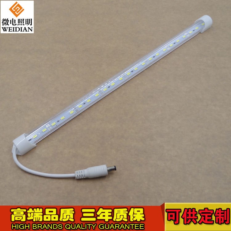 廠(chǎng)家直銷(xiāo)12V DC頭對(duì)接led照明燈條 擺攤.防水冷柜專(zhuān)用LED日光燈管