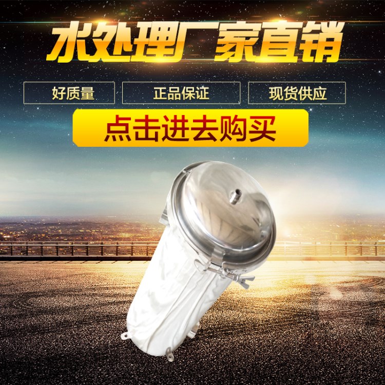 水處理水設備廠家直銷凈水不銹鋼過濾器保安過濾器精密過濾器