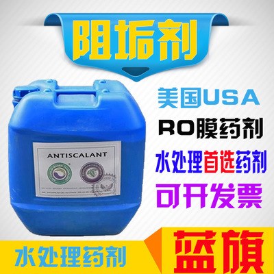 美國藍(lán)旗阻垢劑BF106反滲透膜專用水處理藥劑電廠鍋爐專用藥劑