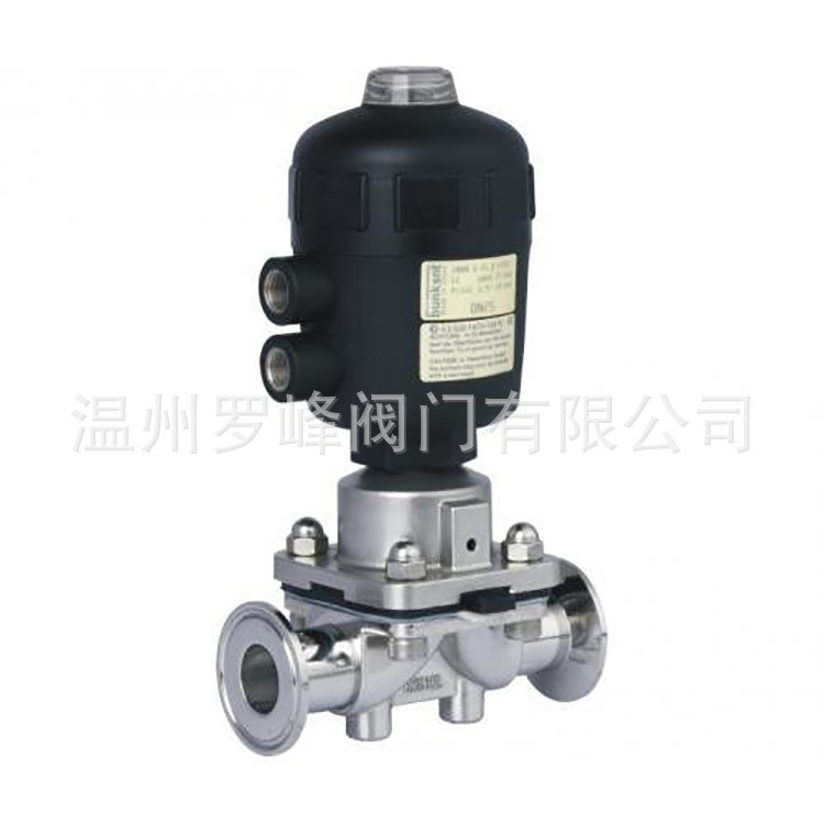 羅峰廠家生產(chǎn) 不銹鋼隔膜閥 衛(wèi)生快裝隔膜閥 品質(zhì)保障