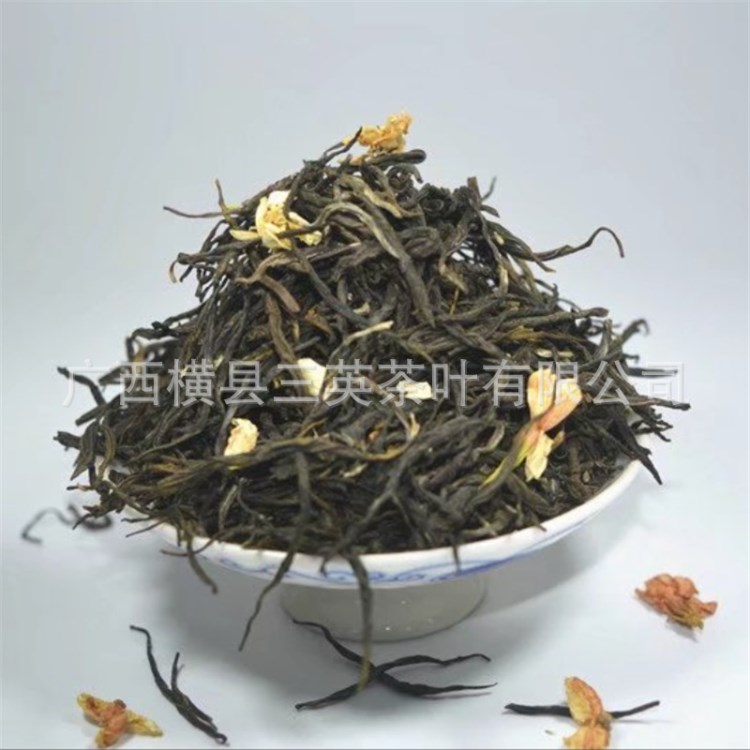 产地直发2018新茶广西横县茉莉花茶叶 松针花茶散装批发一件代发