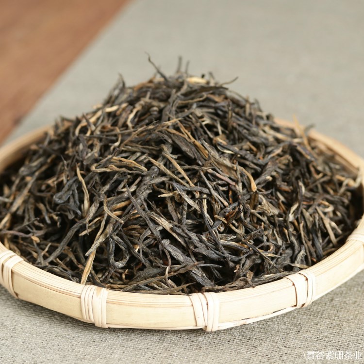 云南滇红茶 凤庆红茶 松针 一芽二叶散茶 500g散装 厂家直销