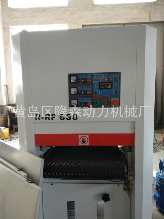 廠家直供 水磨人造大理石 不銹鋼板 鐵板 重型寬帶砂光機1000
