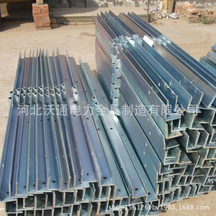 熱鍍鋅電力金具  熱鍍鋅角鐵橫擔(dān)50*50*5 高壓橫擔(dān)噸價(jià)批發(fā)
