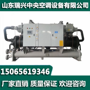廠家直供瑞興R134a環(huán)保冷媒水冷單 螺桿機(jī) 組