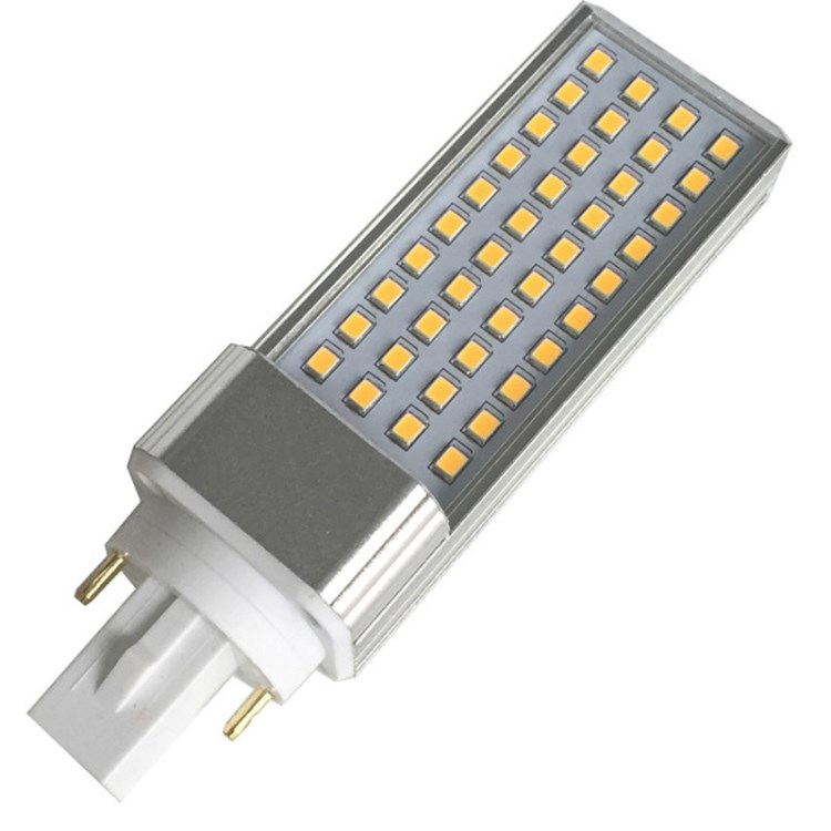 G24 LED厂家直销2835smd G24 LED横插灯 LED插拔灯 8W 保质3年