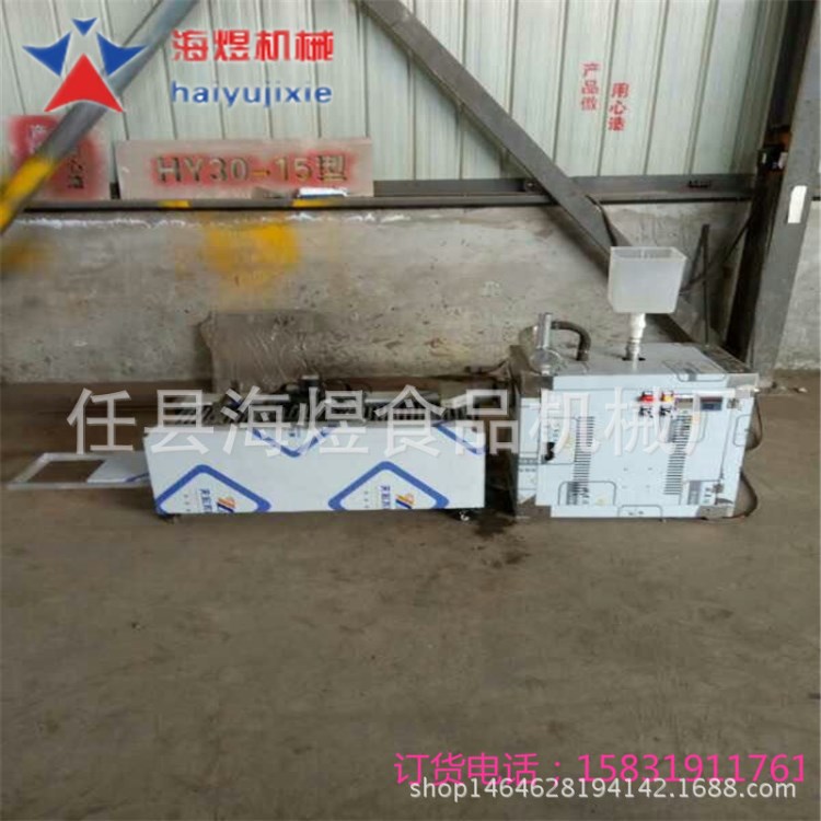涼皮機定做廠家 涼皮機配方制作方式 可做圓形一次成條形機器