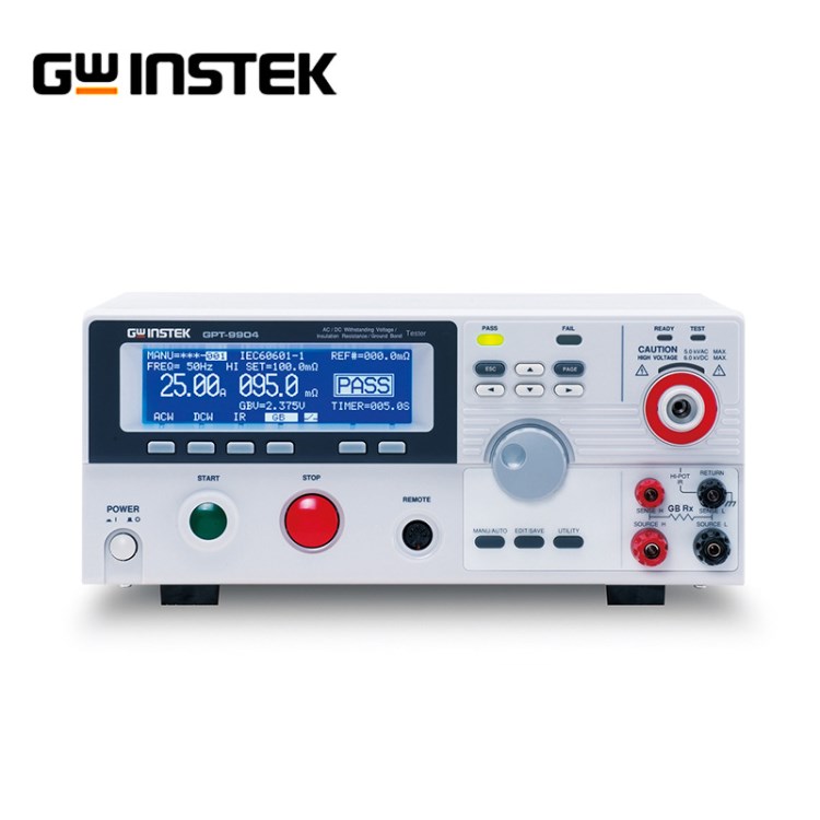 現貨銷售100mA交直流耐壓絕緣測試儀5KV/6KV臺灣固緯GPT-9903