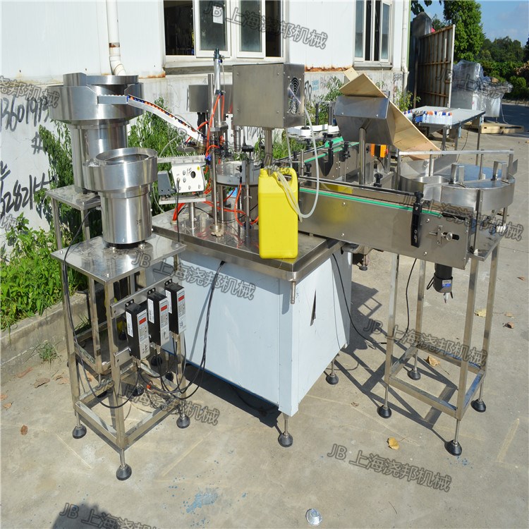 廠家供應各類化妝品美妝用品灌裝生產設備 指甲油唇彩自動灌裝機
