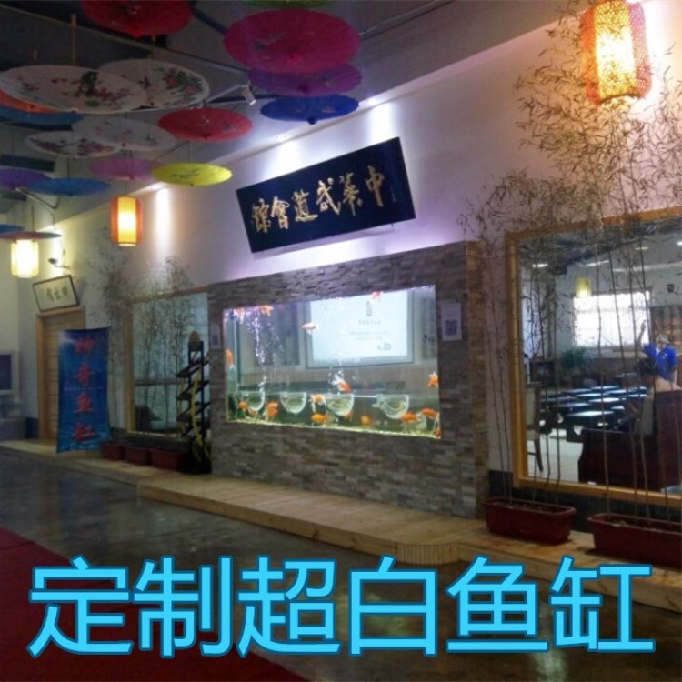 廠家定制科技館大型互動(dòng)科普魚缸個(gè)性化高展面負(fù)壓超白玻璃魚缸