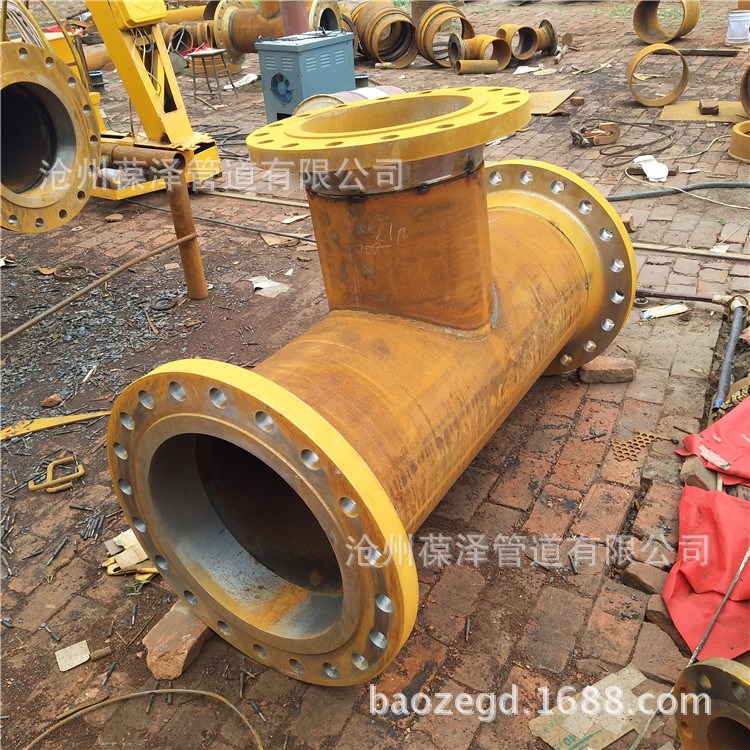 焊接組合件 法蘭焊接三通 異種材質焊接 雙盤三通 工期快