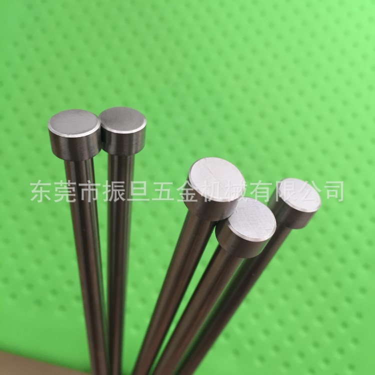 SKD61耐熱全硬模具頂針 訂做精密司筒 頂桿 推管 圓托針 扁梢