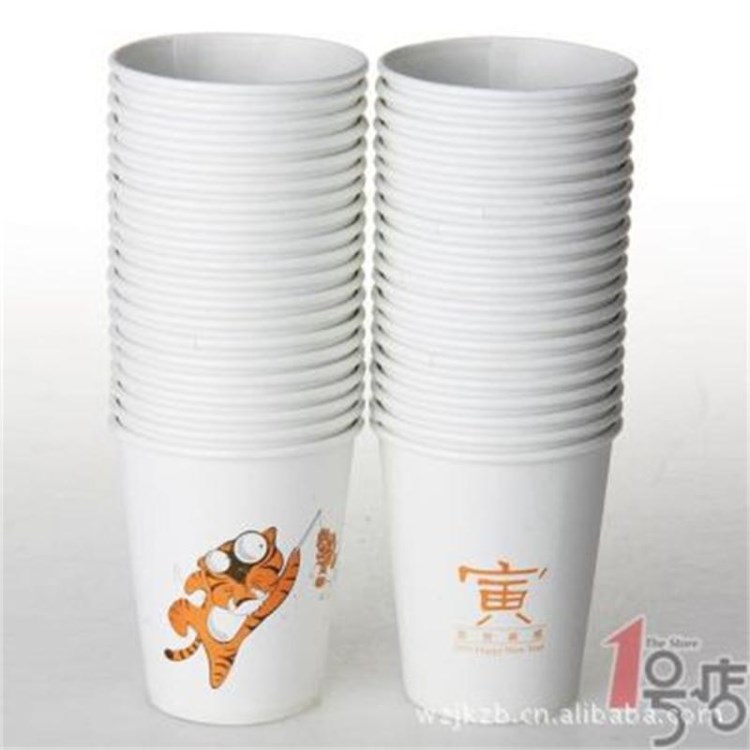 批發(fā)一次性廣告紙杯.可印logo。量大價格從優(yōu)