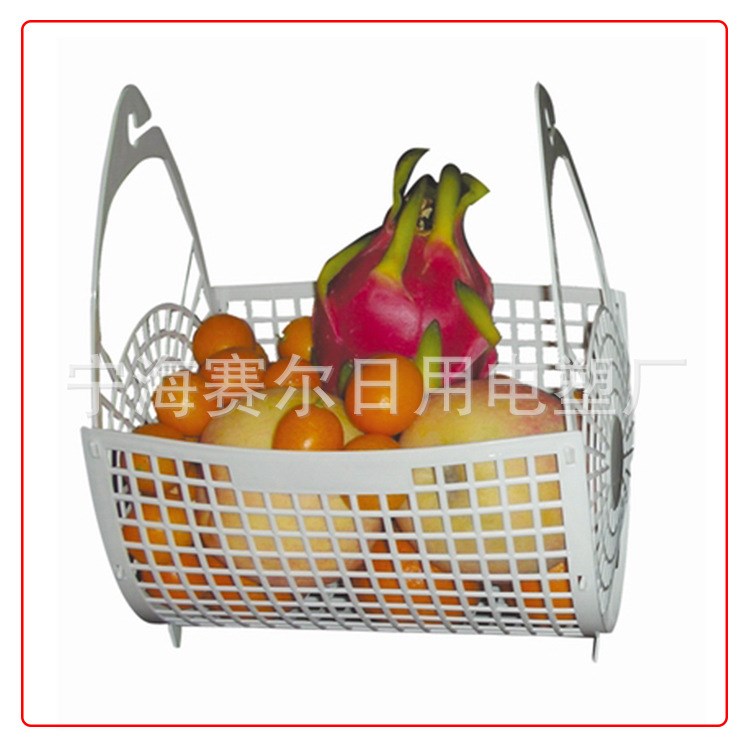 廠家現(xiàn)貨批發(fā)供應(yīng) SD-739精品折疊掛籃  手提多用途 塑料掛籃