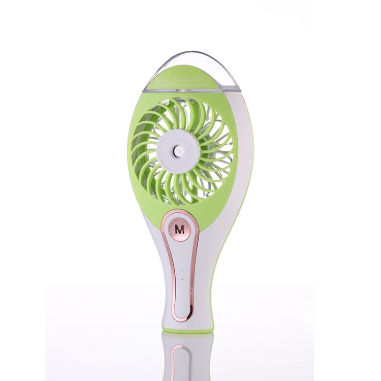 創意手持噴霧迷你風扇 充電USB便攜式辦公室桌面小型霧化家用風扇