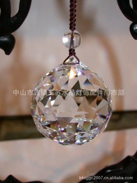 廠家直銷40#水晶球 各種燈飾掛件10件起批（240個/件)