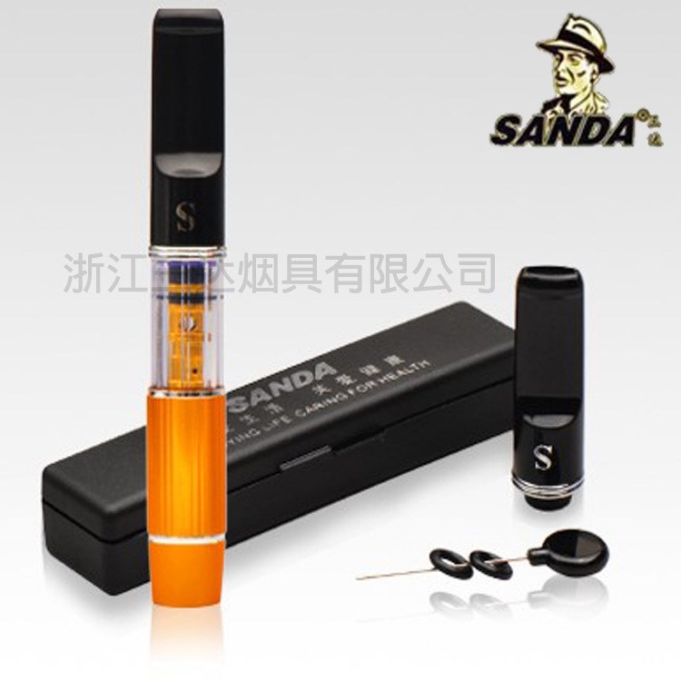 SANDA三達(dá)爆款SD-127彈射式清洗型循環(huán)過濾煙嘴贈(zèng)便攜盒配件