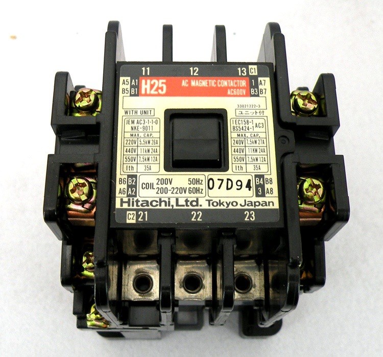原裝日本日立 HITACHI 電磁接觸器 電梯專用 H25 110V 220V