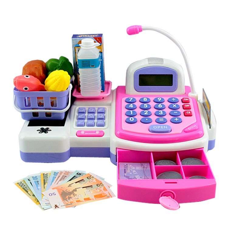 过家家仿真收银机玩具超市收银台儿童玩具 厂家直销