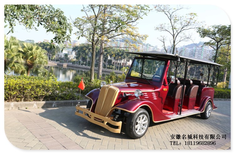 湖南8座電動看房車生產(chǎn)廠家 湖北豪華復(fù)古老爺車 11座電瓶看房車