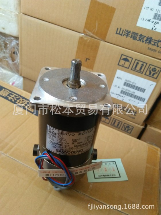 SANYO DC SERVO MOTOR M818T-031,山洋直流伺電機(jī) 伺服定位系統(tǒng)