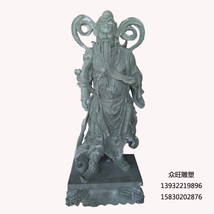 廠家直銷石雕漢白玉關(guān)公工藝品古人關(guān)公精品雕塑