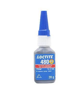 授權(quán)代理樂泰480黑色快干膠 金屬粘接膠水 LOCTITE480瞬干膠