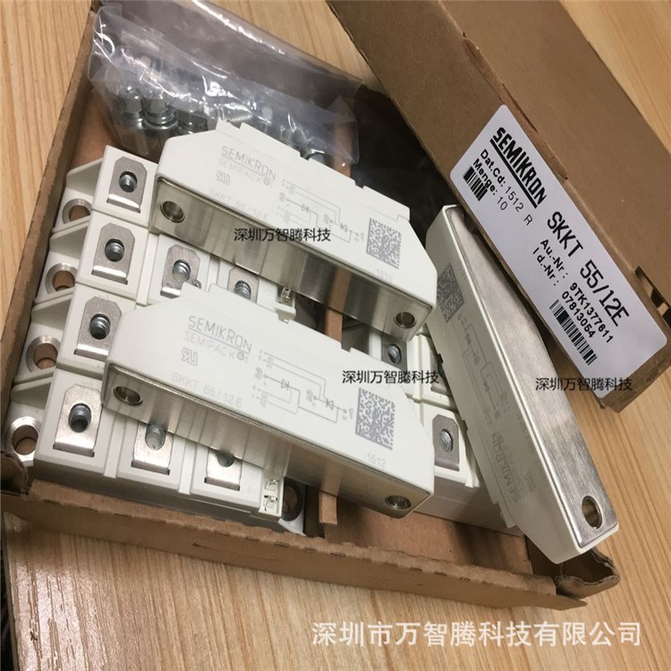 SKKT55/12E 晶閘管 二極管模塊 賽米控功率模塊 SEMIPACK 1