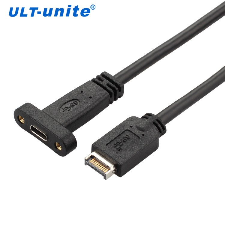 ULT-unite新品USB3.1 TYPE-E TO TYPE-CF前置擋板線