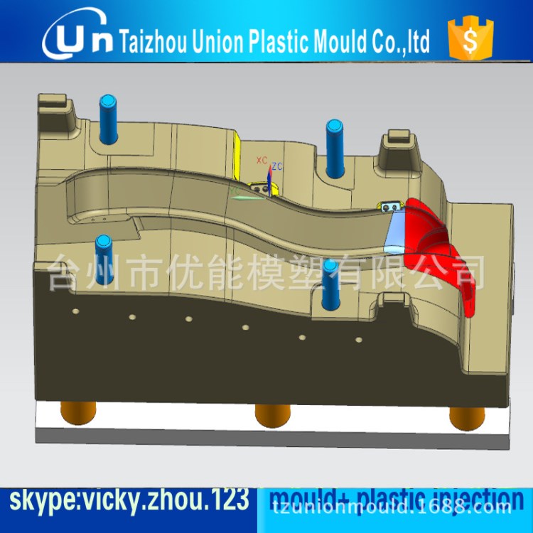 光學模具工藝蠟燭模具玻璃鋼格柵模具黃巖塑料制品塑料吹塑模具