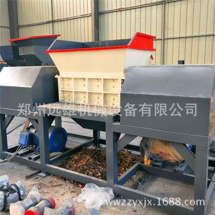 環(huán)保資源廢舊回收設(shè)備 橡膠輪胎撕碎機(jī) 廢品編織袋撕碎機(jī)生產(chǎn)廠家
