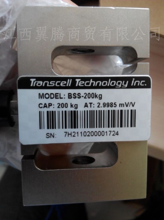 代理美國傳力（Transcell）BSS-200kg  稱重傳感器有代理證