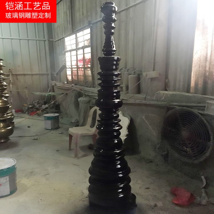 仿陶瓷羅馬柱 玻璃鋼仿陶瓷雕塑 景觀園林雕塑小品 酒店裝飾柱