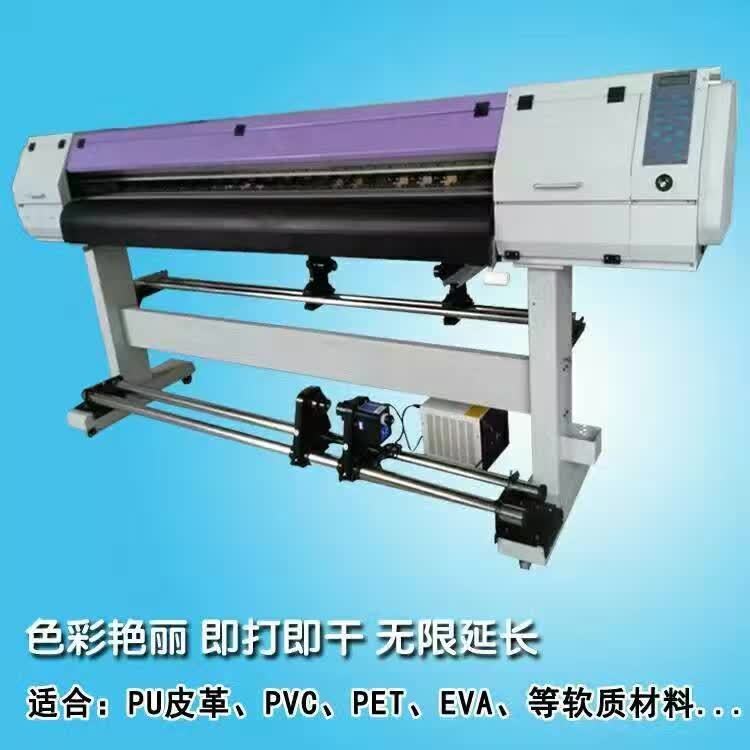 高精度UV卷材立體噴繪機，皮革、布料UV卷材印花機