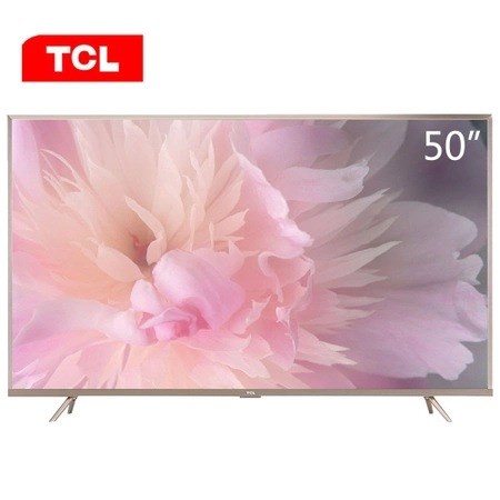 TCL L50P2-UD 50英寸4K 30核香檳金色 HDR安卓智能平板電視機(jī)