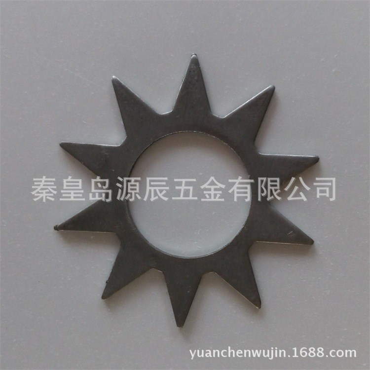防松墊圈鋼板墊圈 異形五金墊片 不銹鋼板激光切割加工
