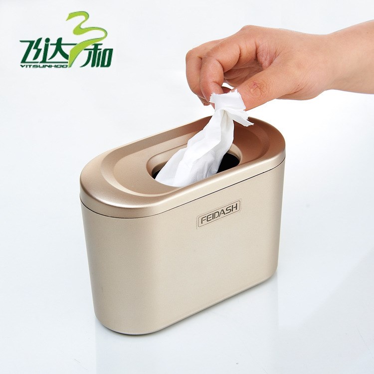 飛達(dá)三和 車載垃圾桶 創(chuàng)意時(shí)尚迷你環(huán)保車用垃圾箱收納盒G2320