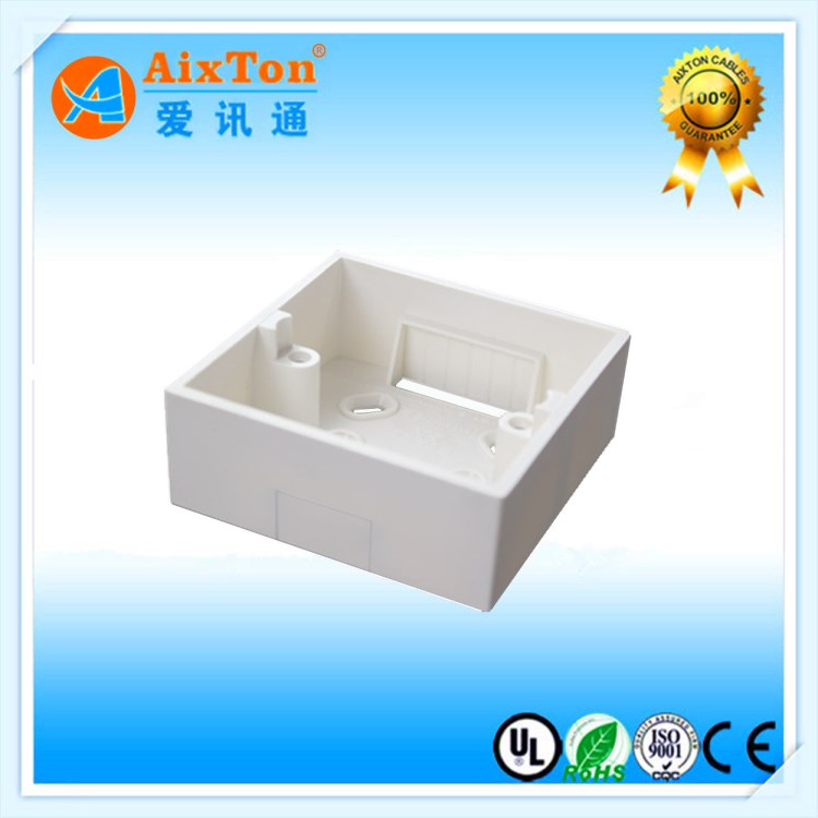 廠家批發86型面板底盒 明盒 信息盒 墻壁電源開關插座明裝底盒