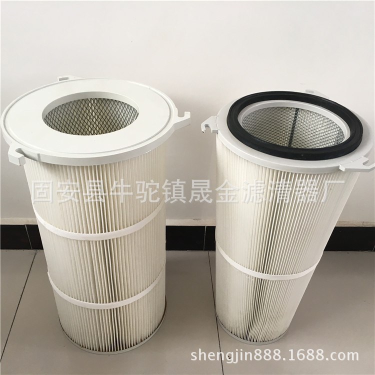 供應 三耳快裝PTFE覆膜濾筒 除塵粉塵濾筒 濾芯 可加工定做