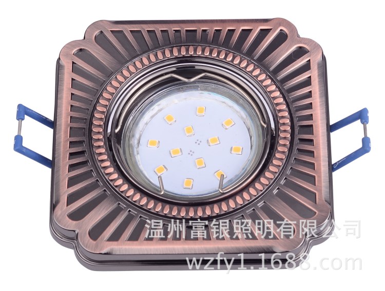 廠家供應(yīng)鋅壓鑄、鐵材、鋁材 LED MR16 GU10天花燈筒燈外殼套件
