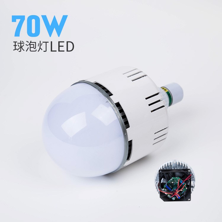 廠(chǎng)家直銷(xiāo)鳥(niǎo)籠款大功率led塑料球泡燈 室內(nèi)家具照明50W70W球泡燈