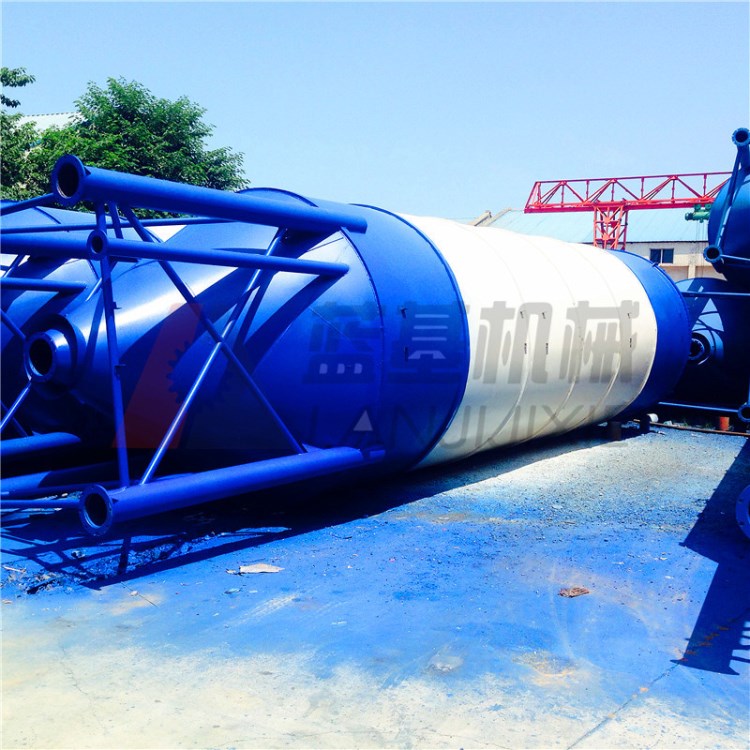 廠家100T混凝土水泥倉 各種粉劑儲料罐 防水糧食鋼襯塑儲罐